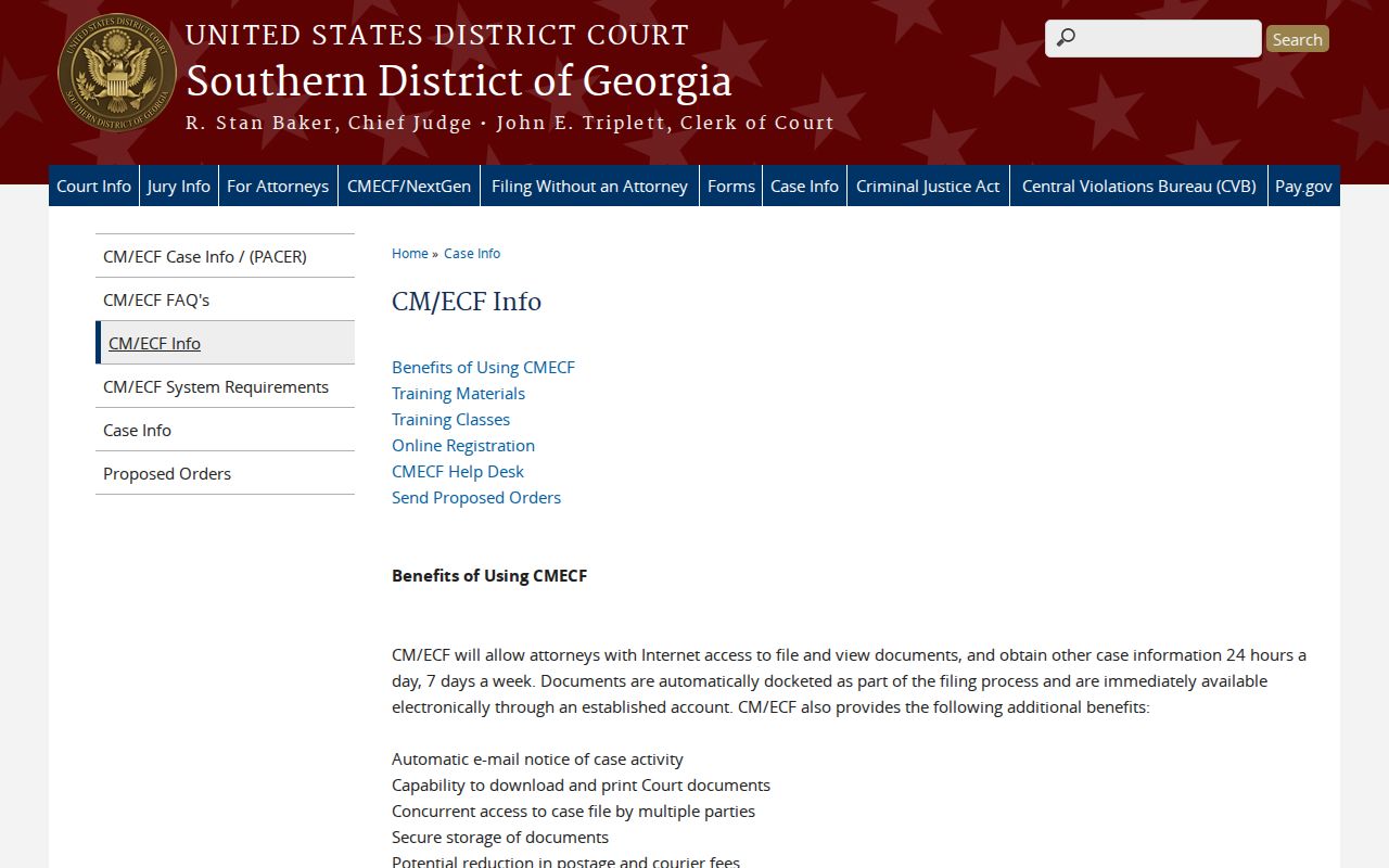 Candler County court records federal Statesboro contact route