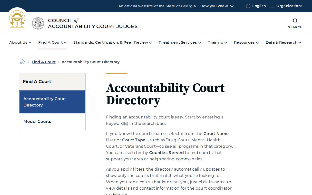Candler County criminal docket accountability directory